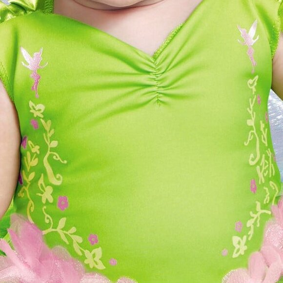 DISNEY Tinker Bell Halloween Costume INFANT BABY GIRL SIZE 6-12 MONTHS NEW - Picture 3 of 8